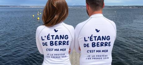 Tee-shirt "L’étang de Berre, c’est ma mer"