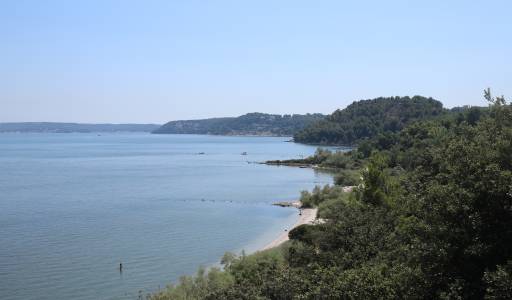 Vue sur le littoral Istréen